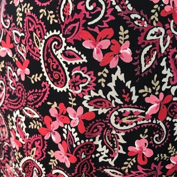 MY MICHELLE MEDIUM PAISLEY SKIRT - Picture 2 of 5
